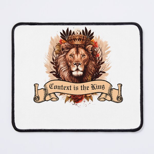 Item preview, Context is the King designed and sold by Wear your geek.