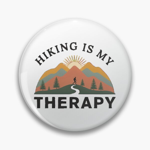 Item preview,  Hiking Is My Therapy designed and sold by SHop25souka.