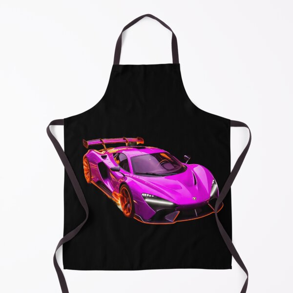 Item preview, Hyper-Real Neon Pink Sports Car Art Print | Futuristic Racing Supercar Decor designed and sold by Grandeur Aesthetics.