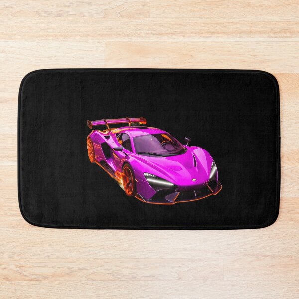 Item preview, Hyper-Real Neon Pink Sports Car Art Print | Futuristic Racing Supercar Decor designed and sold by Grandeur Aesthetics.