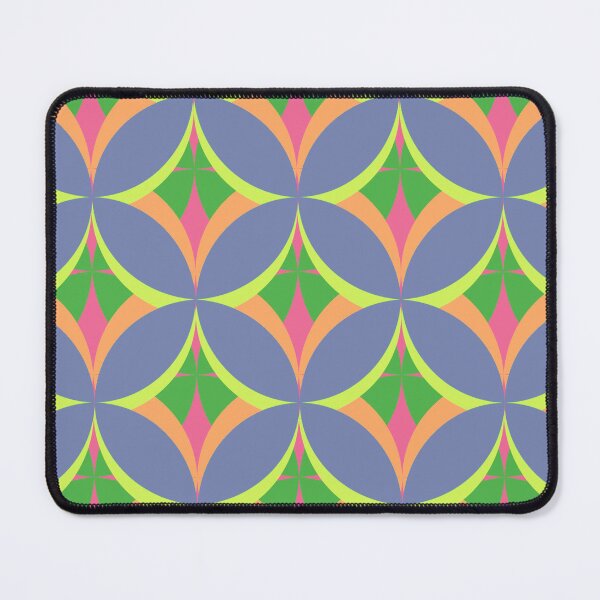 Item preview, Retro Geometric Pattern Mid Century Style in Vintage Colors  designed and sold by DreamsArtwear.