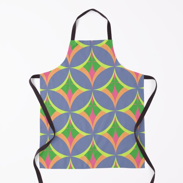 Item preview, Retro Geometric Pattern Mid Century Style in Vintage Colors designed and sold by DreamsArtwear.