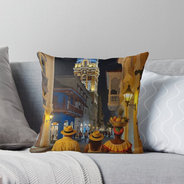 Item preview, 14. Santos de Piedra Street, Cartagena designed and sold by  @jwatts_Art.