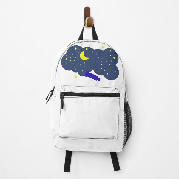 Item preview, Stargazing with Telescope Night Sky Illustration designed and sold by DailyDoodlesBySumbul.
