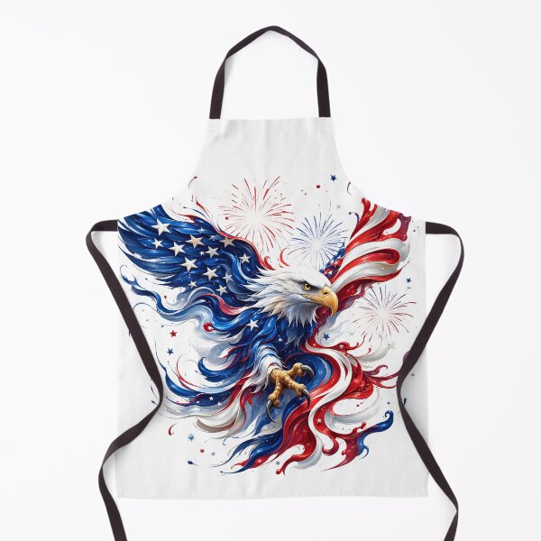 Item preview, Home of the Brave – American Eagle Flag Patriotic Art designed and sold by LoneStarArtworks.