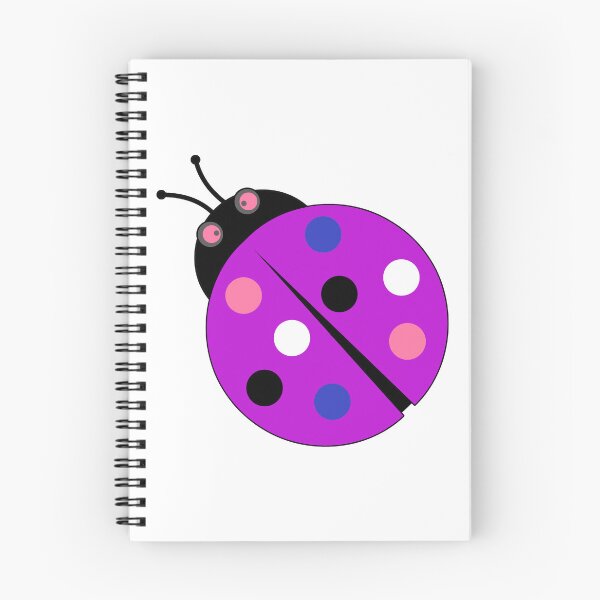 Item preview, Genderfluid Ladybug designed and sold by Inked Notebook.