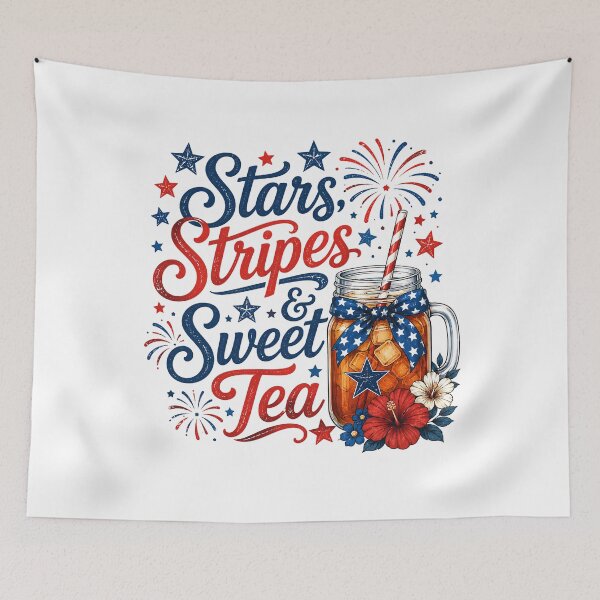 Item preview, Stars, Stripes & Sweet Tea designed and sold by KDR-Designs.
