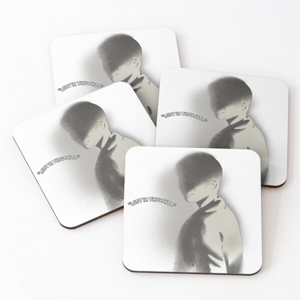 Item preview, Lost In Thoughts Aesthetic Shadow Silhouette Art designed and sold by A-pdo.