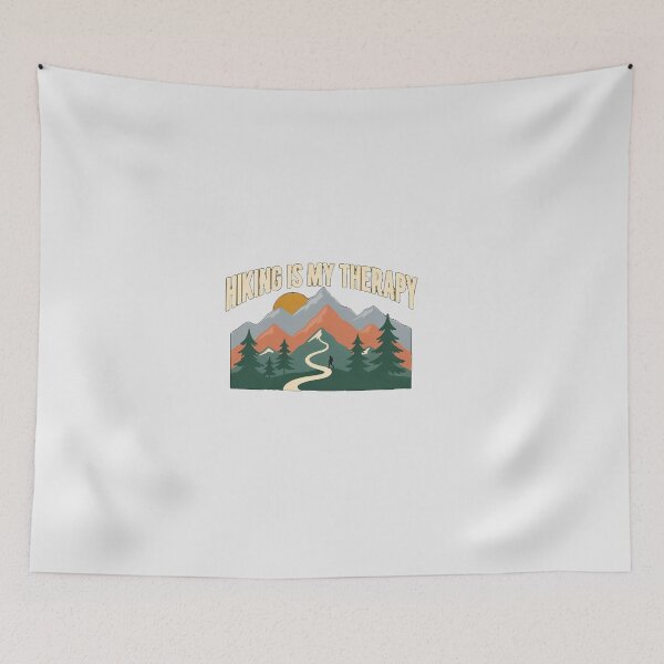 Item preview,  Hiking Is My Therapy designed and sold by SHop25souka.