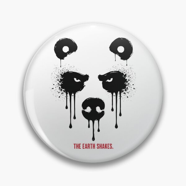 Item preview, Bleed Wild Bear Ink Drip Dark Wildlife Art designed and sold by cabana.space.