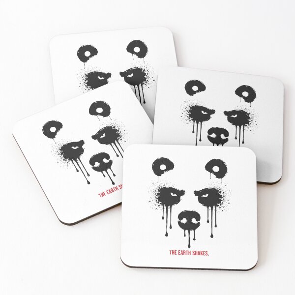 Item preview, Bleed Wild Bear Ink Drip Dark Wildlife Art designed and sold by cabana.space.