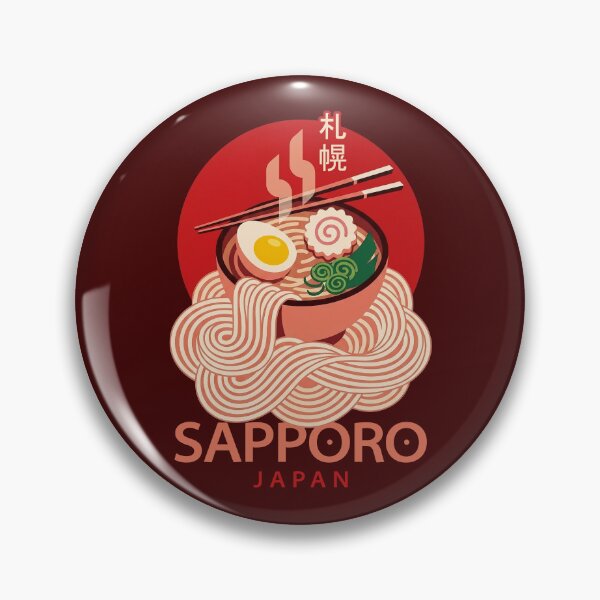 Item preview, Traditional Sapporo Japan Ramen Bowl Design designed and sold by LinaValearte.