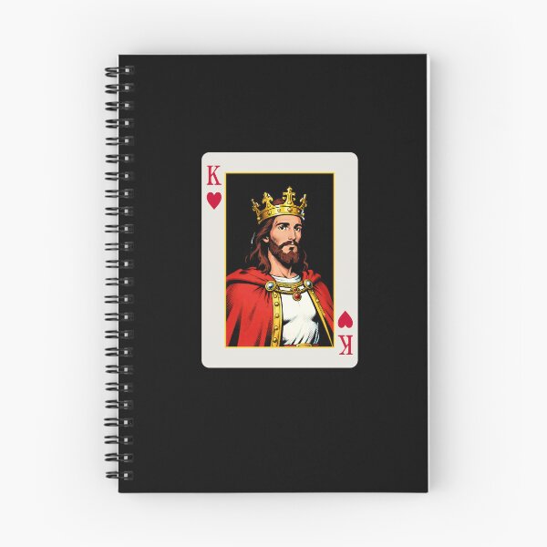 Item preview, Jesus King of Hearts Funny Gifts For Christian and Card Game Lovers designed and sold by OlaZ12.