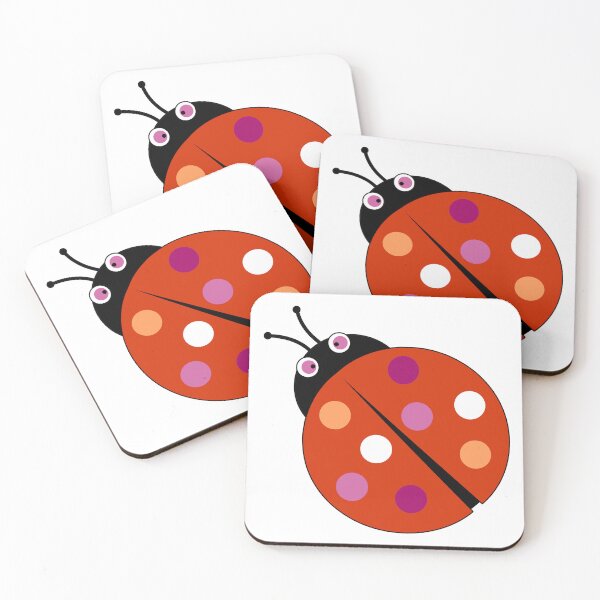 Item preview, Lesbian Ladybug designed and sold by Inked Notebook.