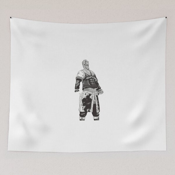 Item preview, Battle Scarred Muscular Warrior Standing Defiant designed and sold by Deviantfant.
