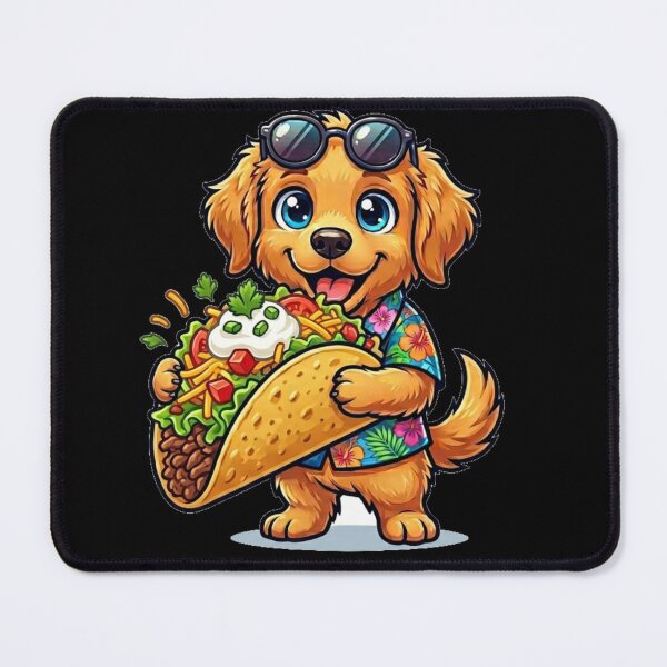 Item preview, Taco Dog – Cute Golden Retriever Taco Lover Gift designed and sold by Wild Horizon Studio.