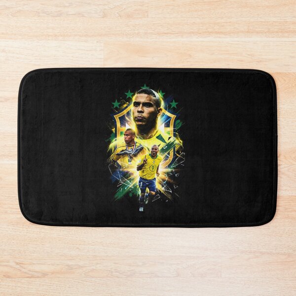 Item preview, R9: The Phenomenon | Brazilian Football Legend Halftone print DTF designed and sold by MoodPrint25.