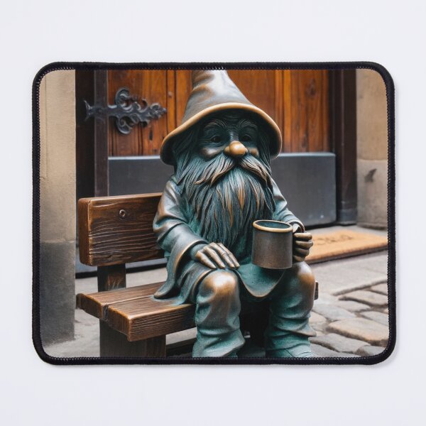 Item preview, Thinking of Wroclaw - Gnome designed and sold by Purrfecta.