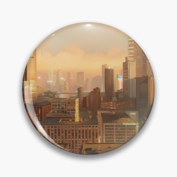 Item preview, Hong Kong sunset golden hour designed and sold by - Designspace -.