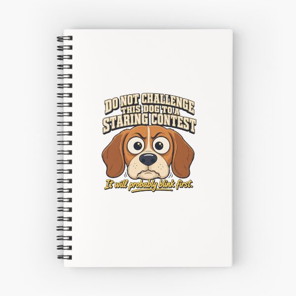 Item preview, Do Not Challenge This Dog to a Staring Contest – Funny Dog Lover  designed and sold by freshwear design.