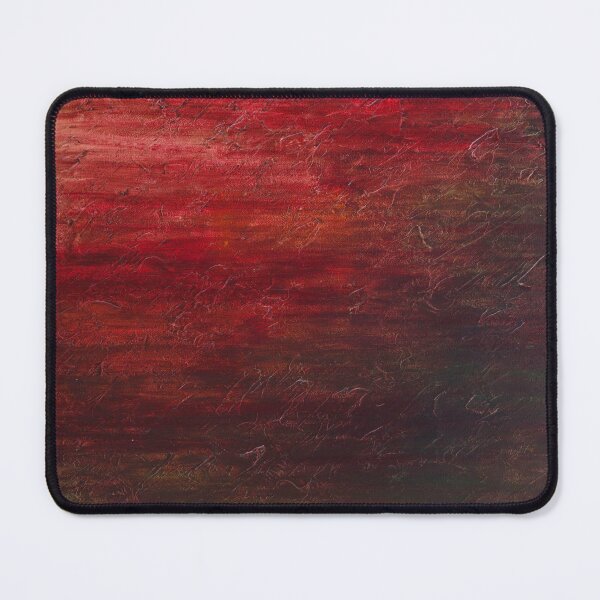 Item preview, Crimson Depths – Textured Abstract Painting designed and sold by Ingorgia Studio.