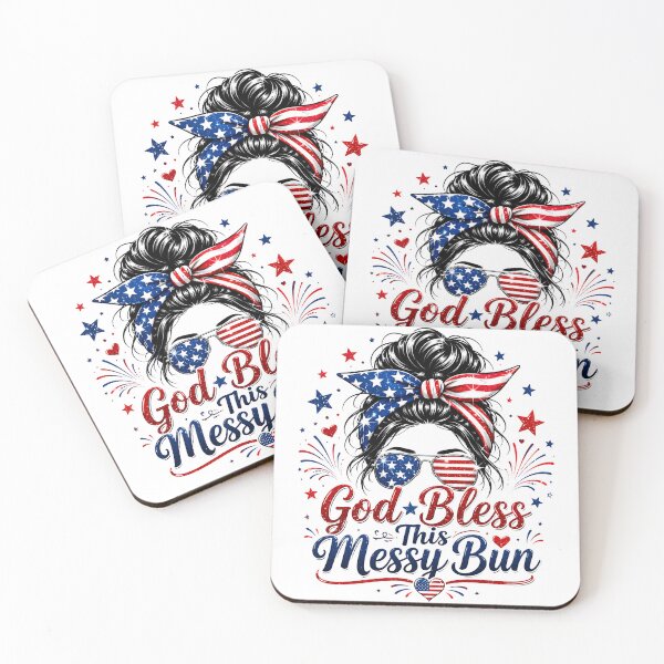 Item preview, God Bless This Messy Bun designed and sold by KDR-Designs.