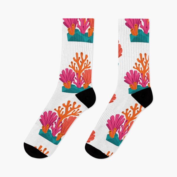Item preview, Vibrant Colorful Coral Reef Underwater Illustration designed and sold by DailyDoodlesBySumbul.