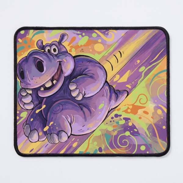 Item preview, Happy Hippo – Slide Edition designed and sold by NeonSpiritArt.