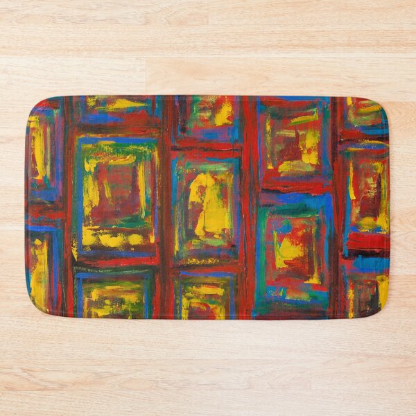 Item preview, Chromatic Windows – Textured Abstract Composition designed and sold by Ingorgia.