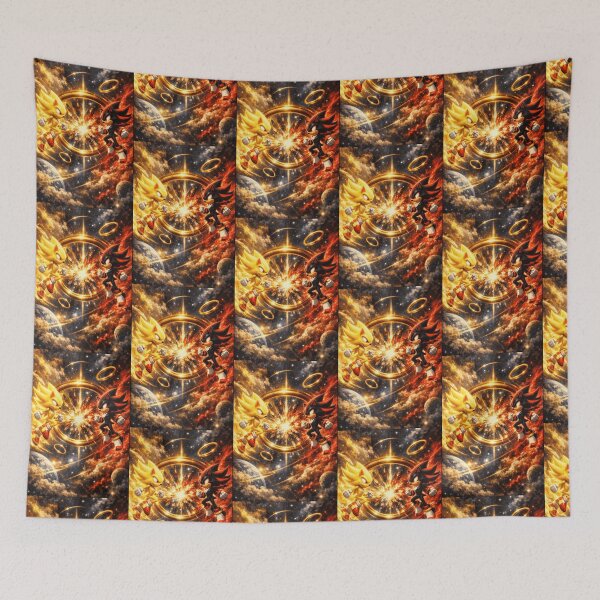 Item preview, Super Sonic & Super Shadow (Live and Learn) designed and sold by  ViralVisionsCreating .