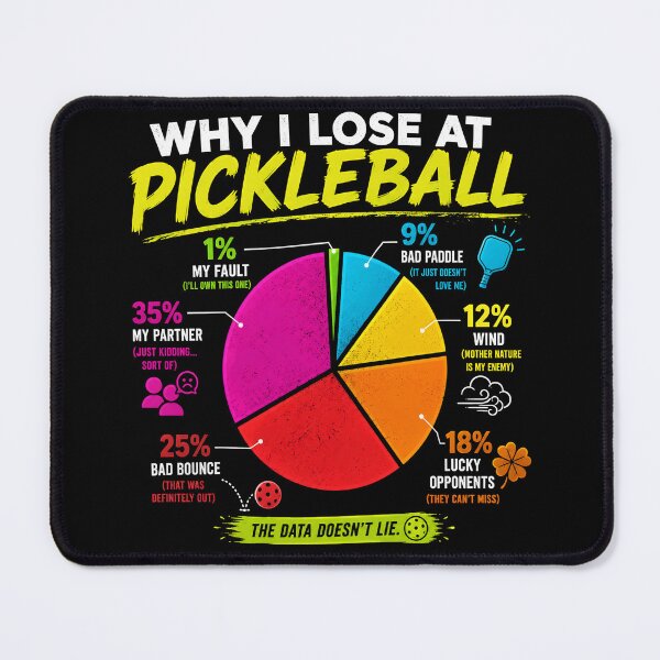 Item preview, Why I Lose At Pickleball designed and sold by I-wanna-T-shirt.