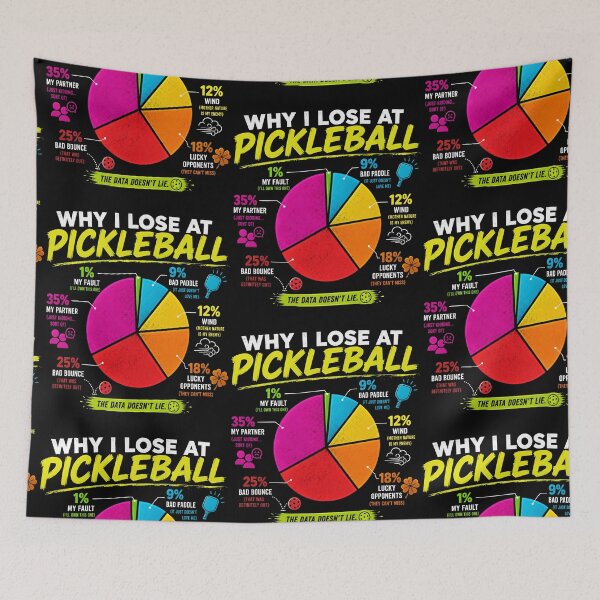 Item preview, Why I Lose At Pickleball designed and sold by I-wanna-T-shirt.