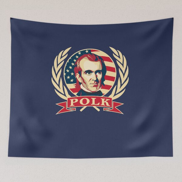 Item preview, James K. Polk 11th US President Portrait Design designed and sold by marke770.
