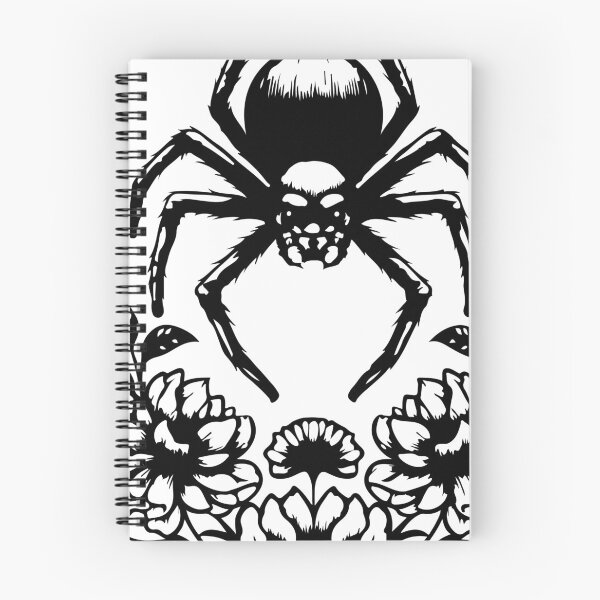Item preview, Spider and Flowers designed and sold by areolamay.