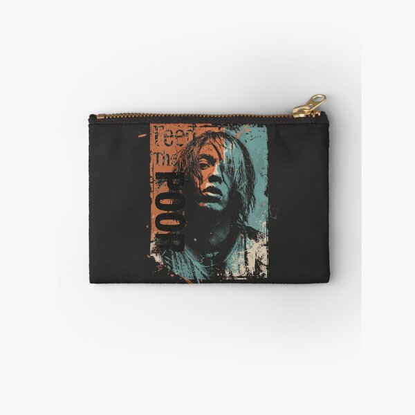 Item preview, Retro 90s Grunge Rock Distressed Block Portrait Art designed and sold by ERODED SELF.