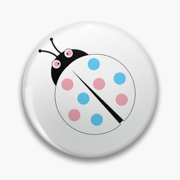 Item preview, Trans Ladybug designed and sold by Inked Notebook.