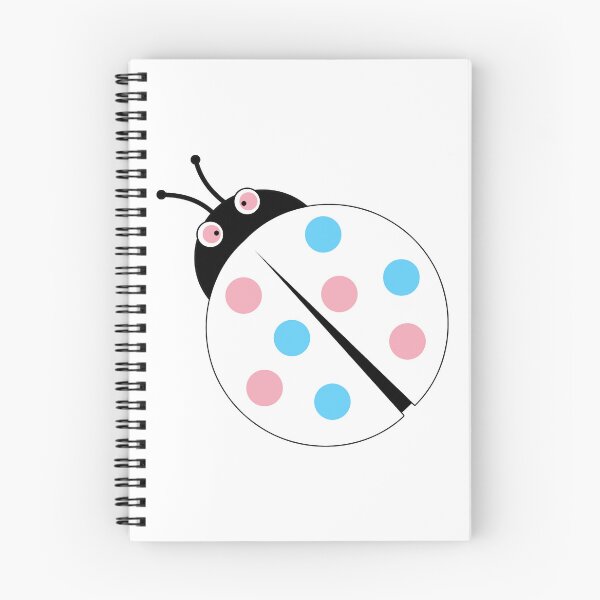Item preview, Trans Ladybug designed and sold by Inked Notebook.