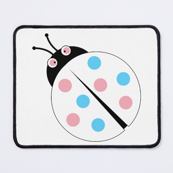 Item preview, Trans Ladybug designed and sold by Inked Notebook.