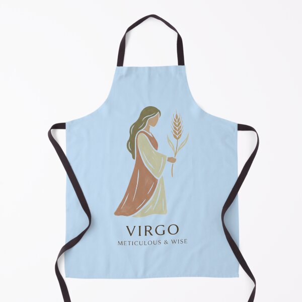 Item preview, Virgo Daily Horoscope Zodiac Sign – Meticulous & Wise Minimalist Astrology Design designed and sold by Bhaskar Digital Art.
