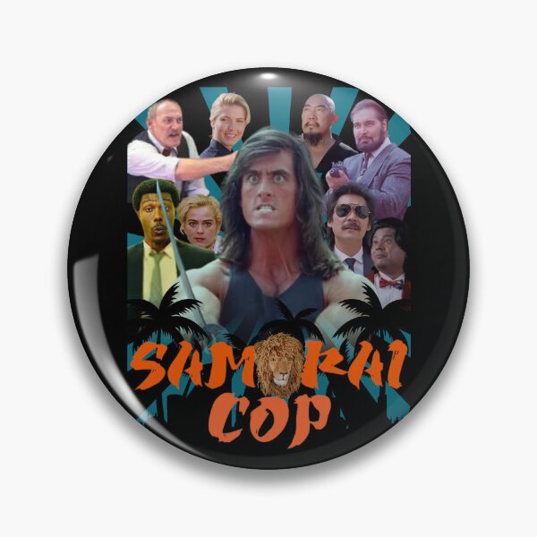 Item preview, Samurai Cop Collage designed and sold by Preston Meyers Designs.
