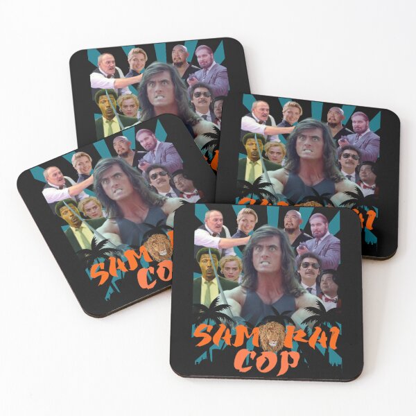 Item preview, Samurai Cop Collage designed and sold by Preston Meyers Designs.