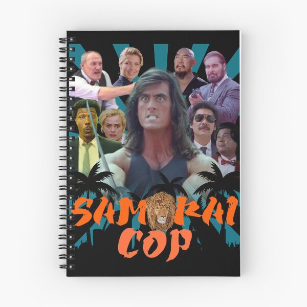 Item preview, Samurai Cop Collage designed and sold by Preston Meyers Designs.