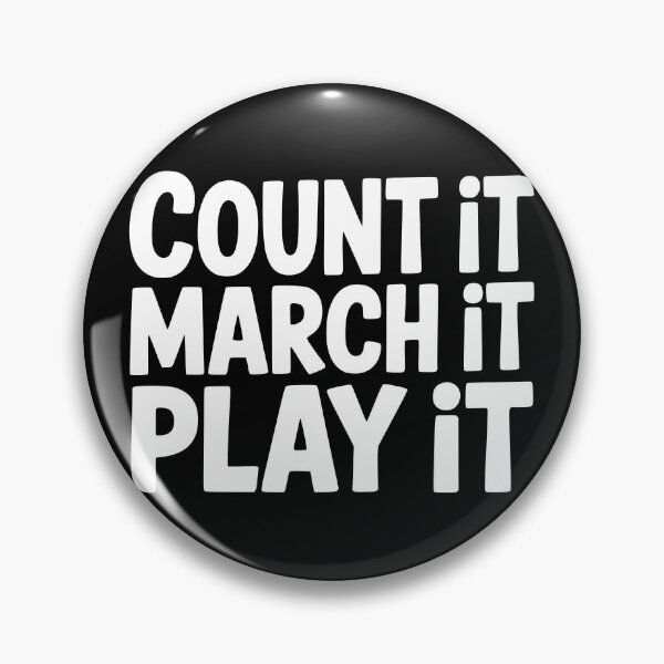 Item preview, Count It March It Play It designed and sold by theartfulaspie.