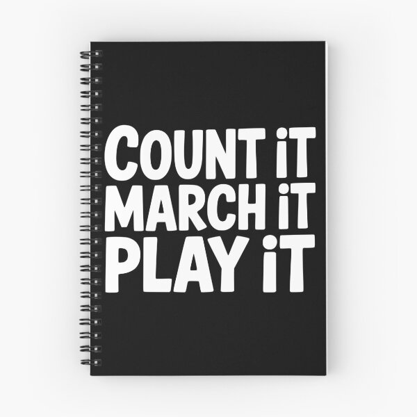 Item preview, Count It March It Play It designed and sold by theartfulaspie.