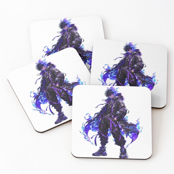 Item preview, Neon Street Anime Hero – Cyberpunk Aura Urban Warrior | Modern Anime Aesthetic Illustration designed and sold by MedRoh.