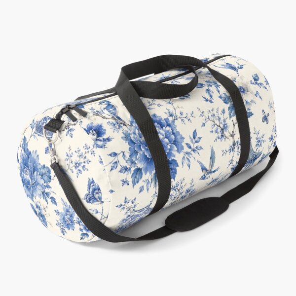 Item preview, Blue Chinoiserie Floral Pattern Phone Case Gift For Mom | Vintage Toile De Jouy Journal Gift For Teachers or Students | Elegant Blue And White Porcelain Blanket Gift For Grandma designed and sold by VivaFy.
