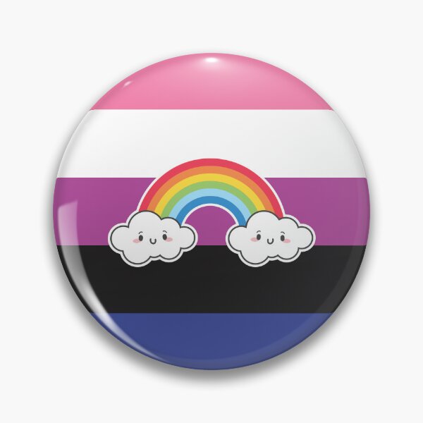 Item preview, Genderfluid Rainbow designed and sold by Odds--n--Ends.