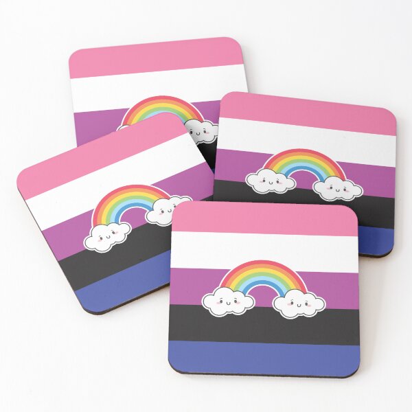 Item preview, Genderfluid Rainbow designed and sold by Odds--n--Ends.