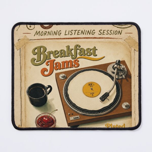 Item preview, Title: 1970s Coffeehouse Listening Flyer designed and sold by Robert Meyers-Lussier.
