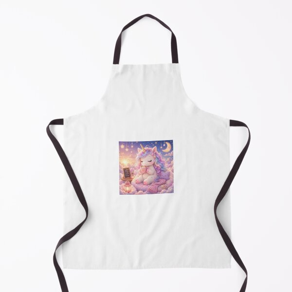 Item preview, The Last Unicorn – Cozy Coffee Magic designed and sold by QuirkNest Studio .